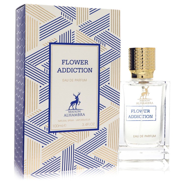 Narcotic Flower Addiction by Maison Alhambra Eau De Parfum Spray 3.4 oz Narcotic Flower Addiction by Maison Alhambra Eau De Parfum Spray 3.4 oz